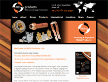 Tablet Screenshot of mssproducts.com